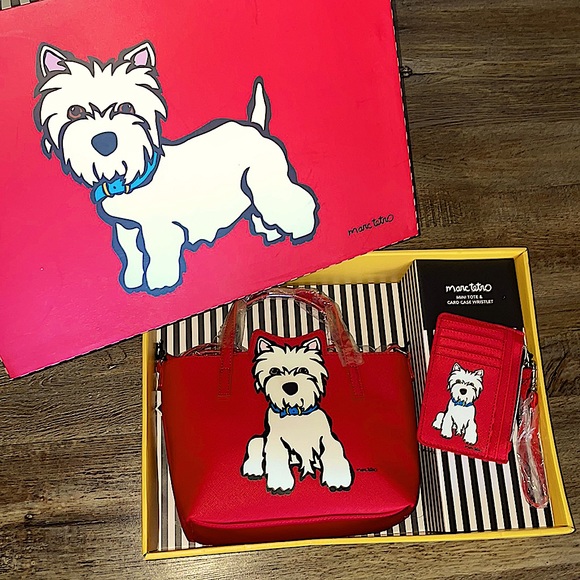 Handbags - Marc tetro Mini Tote & Card Case Wristlet